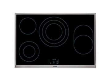 AEG HE834080XB Nero, Acciaio inox Da incasso Ceramica 4 Fornello(i)