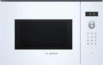 Bosch Serie 6 BEL554MW0 forno a microonde Bianco Microonde con grill Da incasso 25 L 900 W