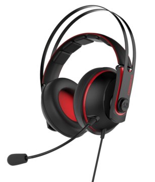 ASUS Cerberus V2 Auricolare Cablato A Padiglione Gaming Nero, Rosso