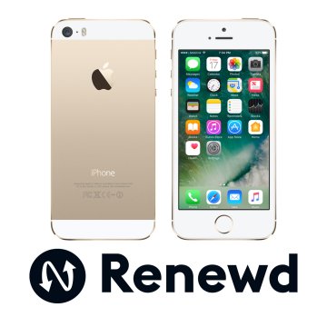 Renewd iPhone 5S 10,2 cm (4") SIM singola iOS 10 4G 16 GB Oro Rinnovato