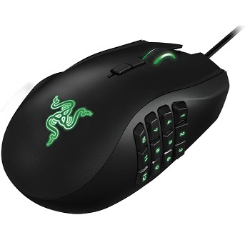 Razer Naga 2014 mouse Mancino USB tipo A Laser 8200 DPI