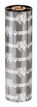 Zebra 2300 Performance Wax nastro termico 74 m Nero