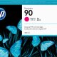 HP 90 3-pack 400-ml Magenta DesignJet Ink Cartridges cartuccia d'inchiostro 3 pz Originale Resa elevata (XL) 2