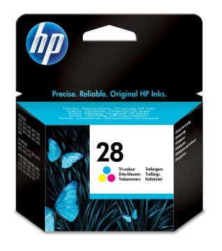 HP 28 cartuccia d'inchiostro 1 pz Originale Resa standard Ciano, Magenta, Giallo