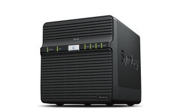 Synology DiskStation DS418j NAS Desktop Realtek RTD1293 1 GB DDR4 0 TB Nero