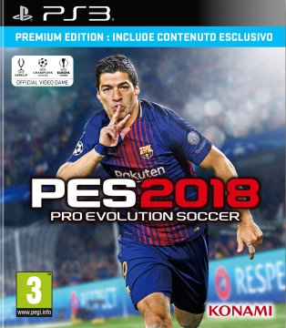 Konami Pro Evolution Soccer 2018 - Edition Premium Standard PlayStation 3