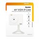 Hamlet Wireless IP camera videosorveglianza Lan 10/100 Mpbs con microfono omni direzionale 7