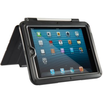 ITB PLCE3180-MN0A-BLKE custodia per tablet Custodia a libro Nero, Grigio