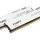 HyperX FURY White 32GB DDR4 2400MHz Kit memoria 2 x 16 GB 2