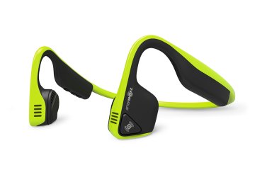 SHOKZ Trekz Titanium Auricolare Wireless Passanuca Sport Bluetooth Nero, Verde