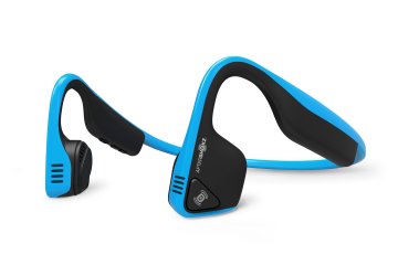 SHOKZ Trekz Titanium Auricolare Wireless Passanuca Sport Bluetooth Nero, Blu