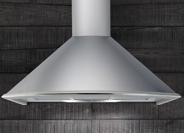 Elica Rubino LX IX/A/90 IX Cappa aspirante a parete Acciaio inox 670 m³/h