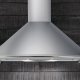 Elica Rubino LX IX/A/90 IX Cappa aspirante a parete Acciaio inox 670 m³/h 2