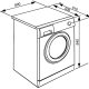 Smeg WHT72PEIT lavatrice Caricamento frontale 7 kg 1200 Giri/min Argento, Bianco 3