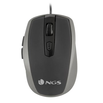 NGS Tick Argento mouse Mano destra USB tipo A Ottico 1600 DPI