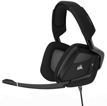 Corsair VOID PRO RGB USB Premium Auricolare Cablato A Padiglione Giocare Carbonio