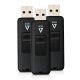 V7 VF24GAR-3PK-3E unità flash USB 4 GB USB tipo A 2.0 Nero 2