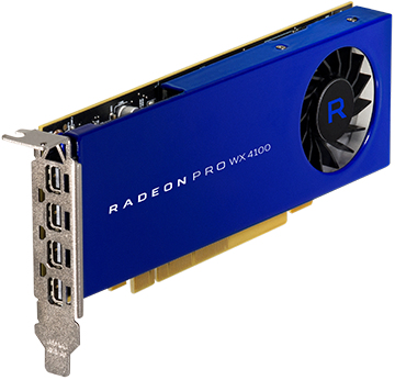 AMD RADEON PRO WX 4100 4 GB GDDR5