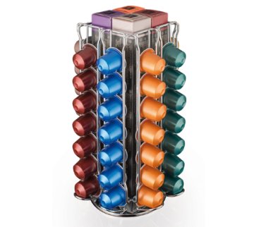 Macom 837 contenitore per capsule di caffè 56 capsule Acciaio Cromo, Acciaio inox