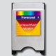 Transcend CompactFlash Adapter lettore di schede Argento 2