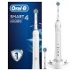 Oral-B SmartSeries Smart 4 4000N CrossAction Adulto Spazzolino rotante-oscillante Bianco 5