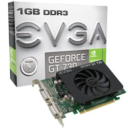 EVGA 01G-P3-2731-KR scheda video NVIDIA GeForce GT 730 1 GB GDDR3
