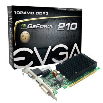 EVGA 01G-P3-1313-KR scheda video NVIDIA GeForce 210 1 GB GDDR3