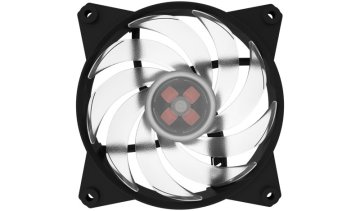 Cooler Master MasterFan Pro 120 Air Balance RGB Case per computer Ventilatore Nero, Trasparente