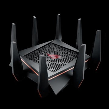 ASUS ROG Rapture GT-AC5300 router wireless Gigabit Ethernet Banda tripla (2.4 GHz/5 GHz/5 GHz) Nero