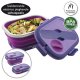 Macom Space Lunch To Go Scaldavivande 0,8 L Porpora, Bianco Adulto 35 W 2