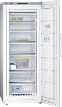 Siemens GS54NGW40 congelatore Congelatore verticale Libera installazione 323 L Bianco
