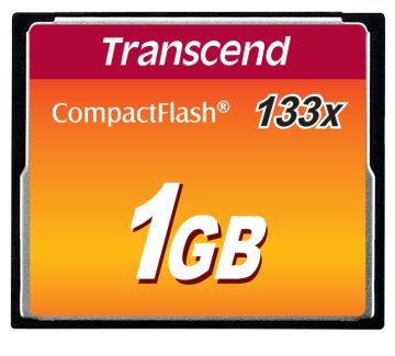 Transcend 1 GB CF 133x CompactFlash MLC