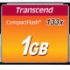 Transcend 1 GB CF 133x CompactFlash MLC 2