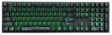 Cooler Master MasterKeys Pro L - Nvidia Edition tastiera Gaming USB QWERTY Italiano Nero