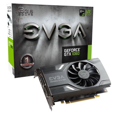 EVGA 03G-P4-6160-KR scheda video NVIDIA GeForce GTX 1060 3 GB GDDR5