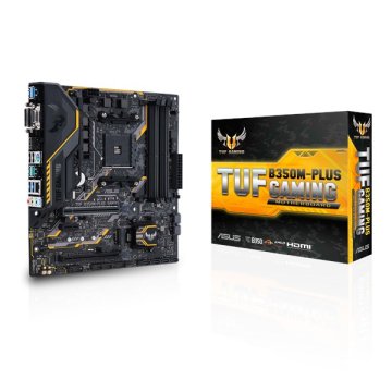ASUS TUF B350M-PLUS GAMING AMD B350 Socket AM4 micro ATX