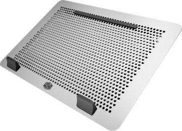 Cooler Master MNZ-SMTE-20FY-R1 base di raffreddamento per laptop 43,2 cm (17") Nero, Argento