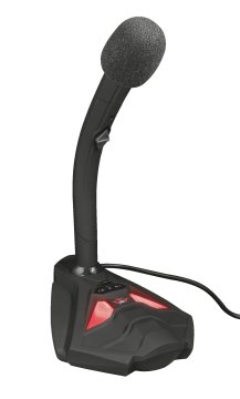 Trust GXT 211 Reyno Nero Microfono per PC