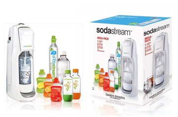 SodaStream Jet Megapack Bianco