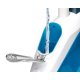 Bosch Sensixx'x DA10 Ferro a vapore Palladio 2400 W Blu, Bianco 7