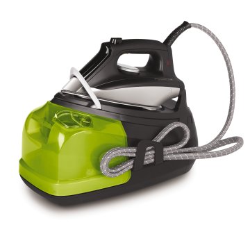 Rowenta DG8550 ferro da stiro a caldaia 2200 W 1,3 L Acciaio inossidabile Nero, Verde