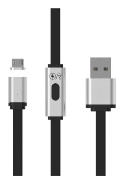 Redline RDL6140 cavo USB USB 2.0 1 m USB A Micro-USB A Nero, Argento