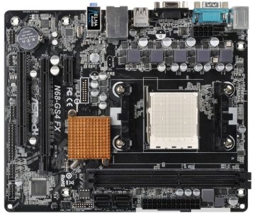 Asrock N68-GS4 FX R2.0 NVIDIA nForce 630a Socket AM3+ ATX