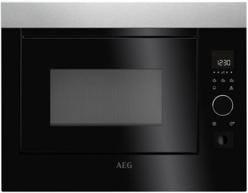 AEG MBE2658S-M Nero, Grigio Solo microonde Da incasso 26 L 900 W