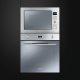 Smeg FMI025X forno a microonde Acciaio inox Microonde con grill Da incasso 25 L 900 W 4