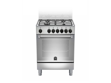 Bertazzoni La Germania Americana AMN104MFESXE cucina Elettrico Gas Stainless steel A