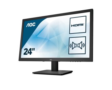 AOC 75 Series E2475SWQE LED display 59,9 cm (23.6") 1920 x 1080 Pixel Full HD Nero