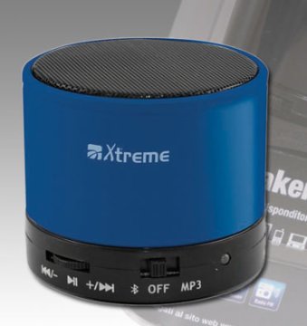 Xtreme 03170 altoparlante portatile e per feste Altoparlante portatile mono Blu 3 W