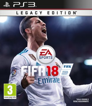 Electronic Arts FIFA 18: Legacy Edition, PS3