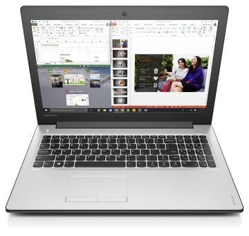 Lenovo IdeaPad 310 AMD A10 A10-9600P Computer portatile 39,6 cm (15.6") HD 8 GB DDR4-SDRAM 1 TB HDD AMD Radeon R5 M430 Wi-Fi 5 (802.11ac) Windows 10 Home Bianco